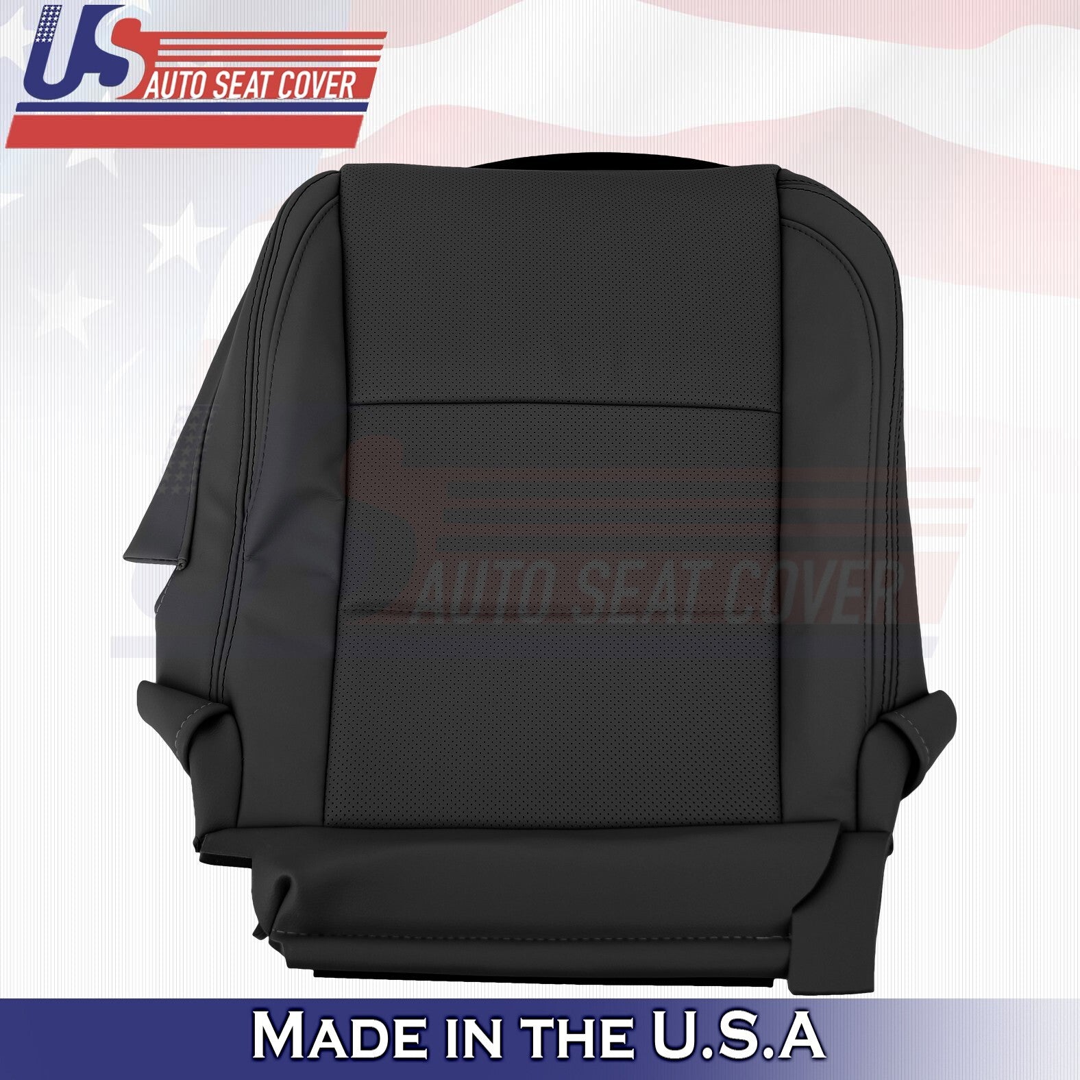 2017 2018 2019 2020 For Lexus GS350 Passenger Bottom Leather Seat Cover Black