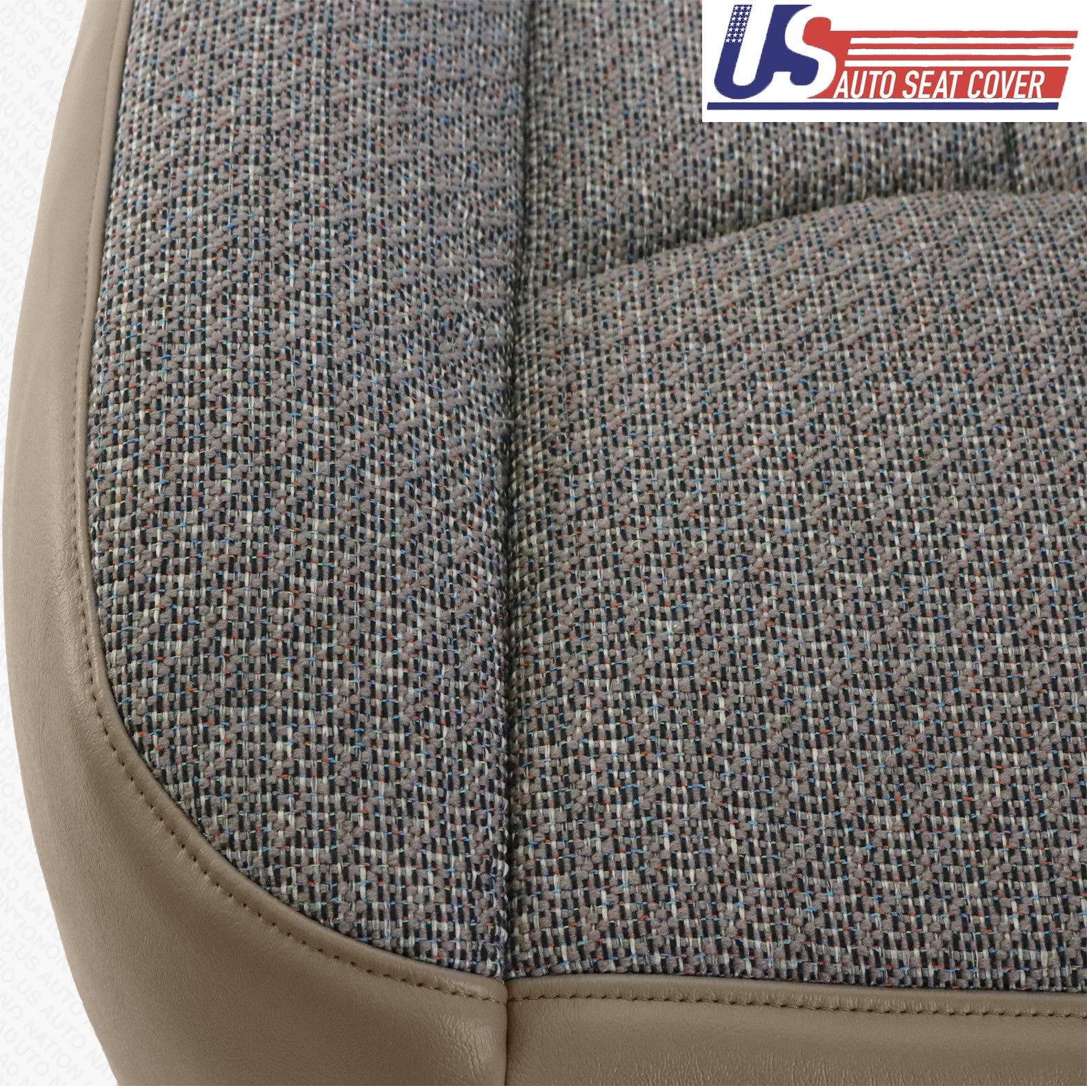 2003 2004 GMC Sierra 1500 1500HD Work Truck Driver Bottom Cloth Seat Cover TAN