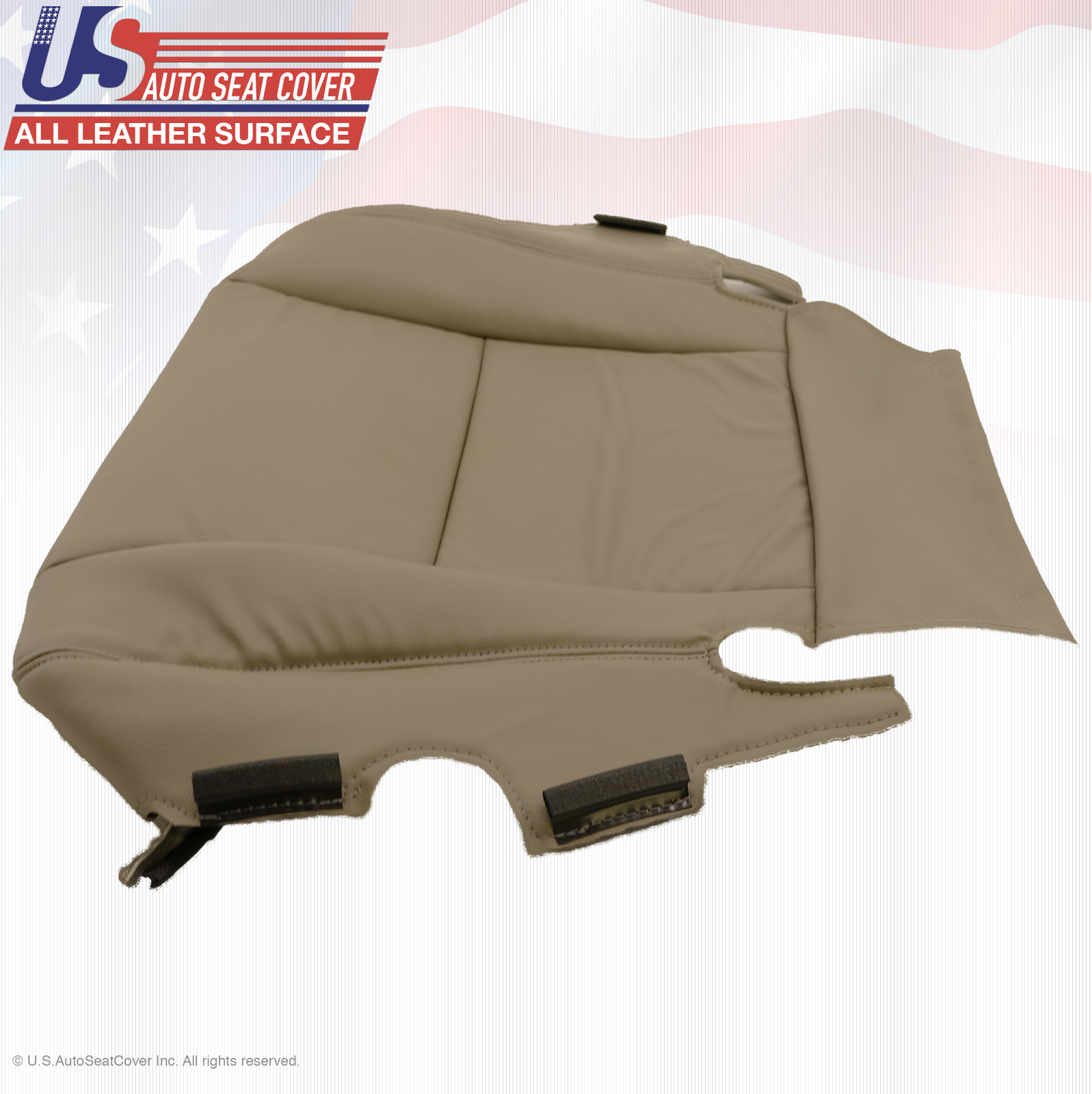 Passenger Replacement Bottom Leather Seat CoverTan For 2006 2007 Toyota Sequoia