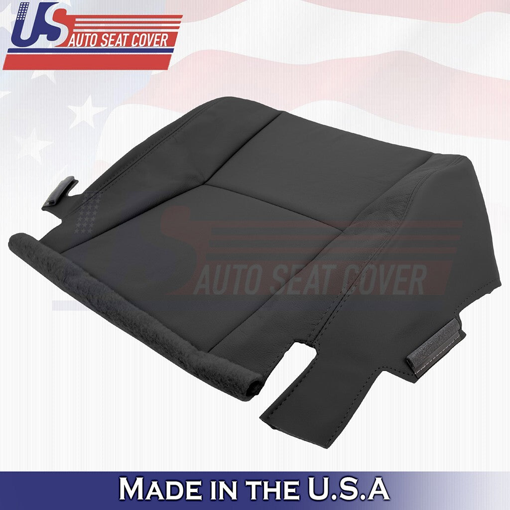 2002 2003 2004 2005 2006 Fits Toyota Camry Driver Bottom&Top Leather Cover Black
