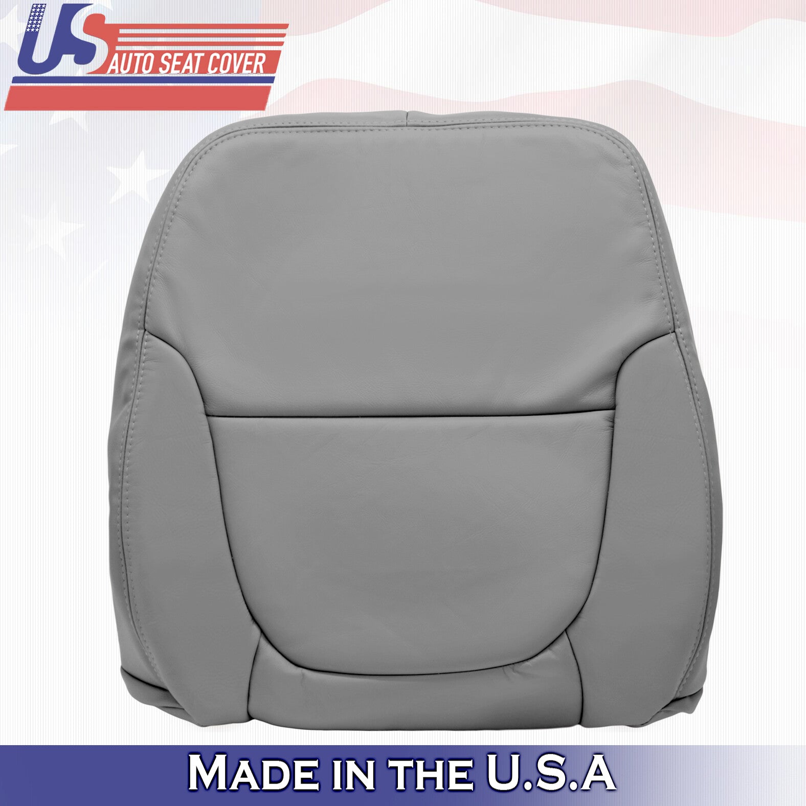 Passenger Lean Back Seat Cover Gray Fits for 2001 - 2004 TOYOTA TUNDRA LIMITED