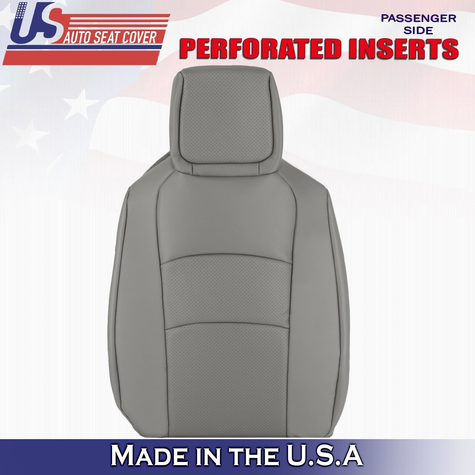 2009-2014 Fits Ford E150 E250 E350 E450 E550 Van PASSENGER Top Vinyl Cover Gray