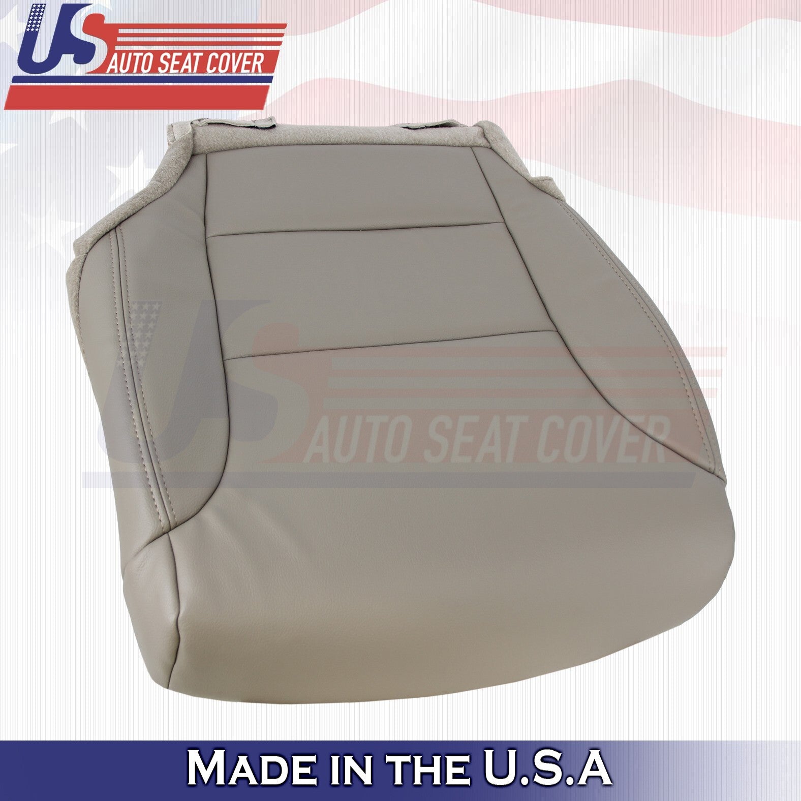2012 to 2016 FITS Honda CR-V Driver & Passenger Bottoms Leather Cover Tan