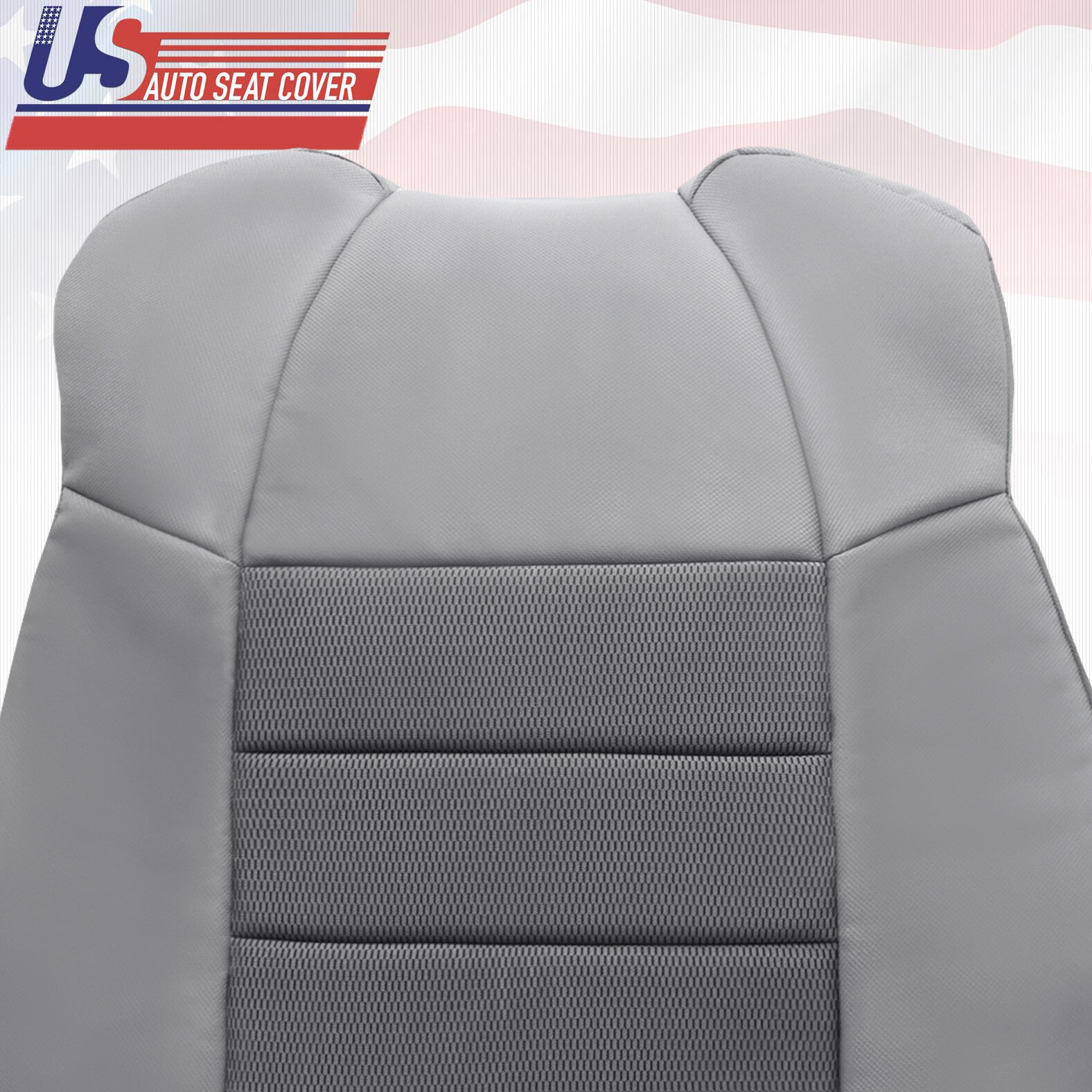 2003-2007 Ford F250 XLT Super-Cab X-Cab-Driver Side top Cloth Seat Cover Gray