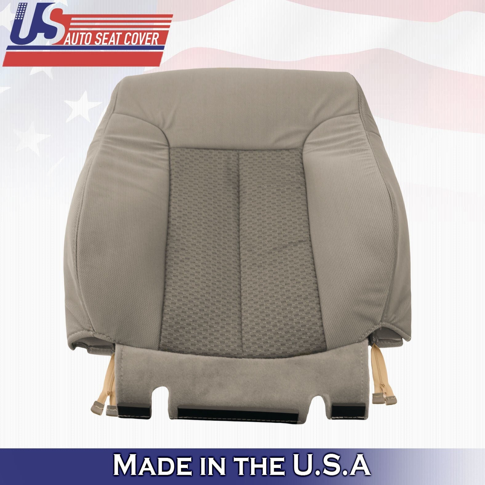 2011 2012 2013 2014 FITS Ford F150 PASSENGER Top Cloth Seat Cover Adobe Tan