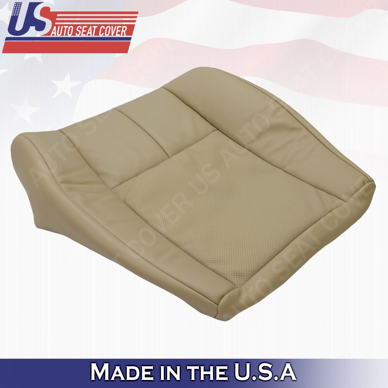 2005 2006 2007 2008 Cadillac STS PASSENGER Bottom Perforated Cover Cashmere Tan