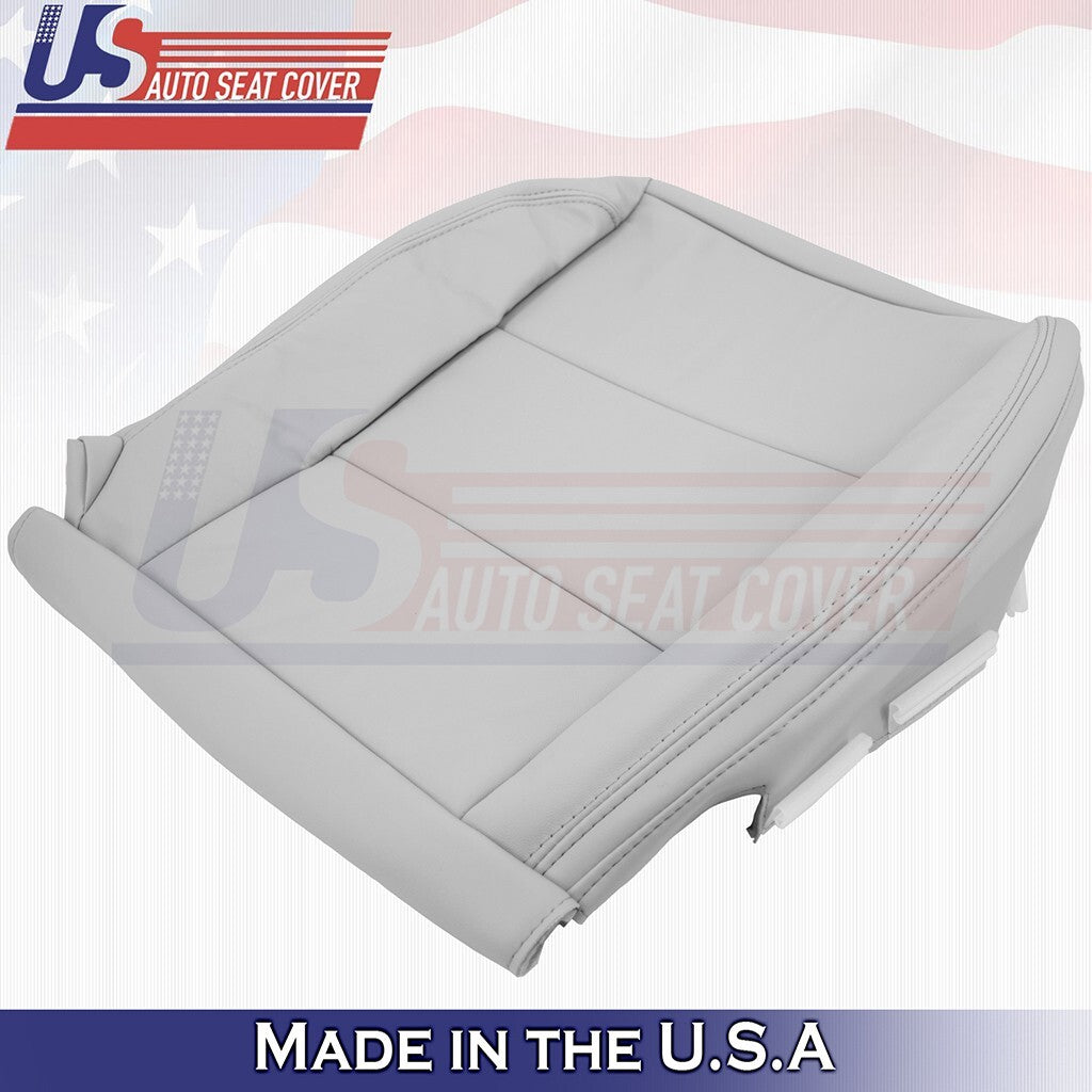 2013 to 2018 Fits Toyota Avalon XLE Front Set Tops&Bottoms Leather Cover Lt Gray