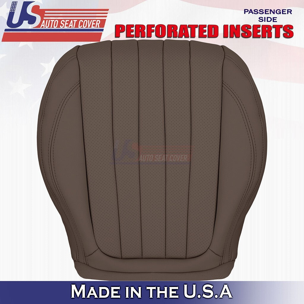 2017 to 2020 For Mercedes Benz E350 Left&Right Bottoms Synth Leather Cover Brown