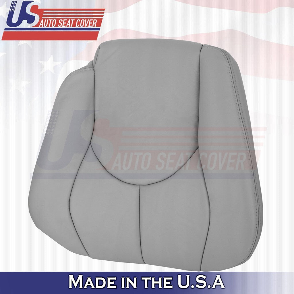 Passenger Top Leather Seat Cover Gray For 1999 to 2002 Mercedes Benz SL320 SL600