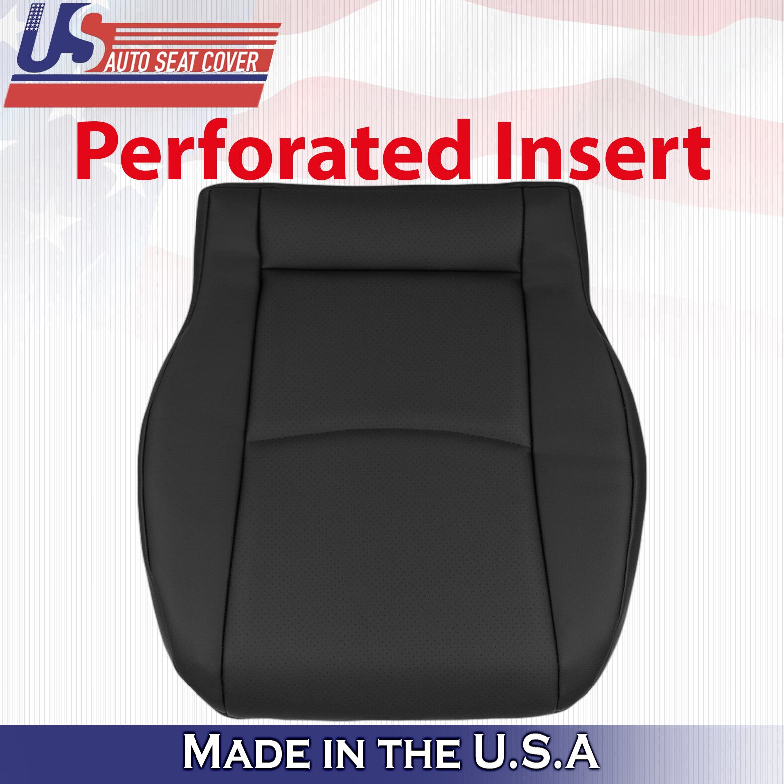 Fits 2001 2002 2003 2004 Mercedes Benz C Class Driver Bottom Leather Cover BLACK
