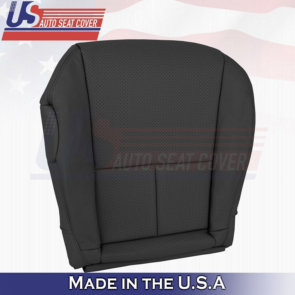 2003 2004 2005 Fits Infiniti G35 Coupe Front Set 2x Bottoms Leather Cover Black