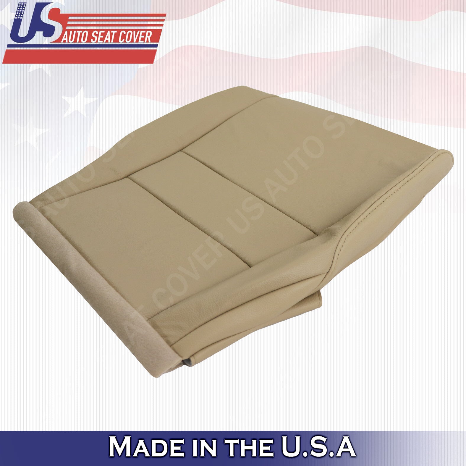 Fits 2007 2008 2009 2010 2011 Honda CR-V LEFT & RIGHT Bottoms Leather Cover Tan