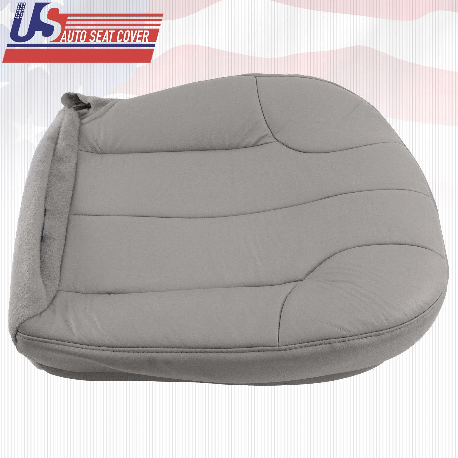1999 - 2001 Fits Jeep Grand Cherokee Laredo Passenger Bottom Seat Cover Gray