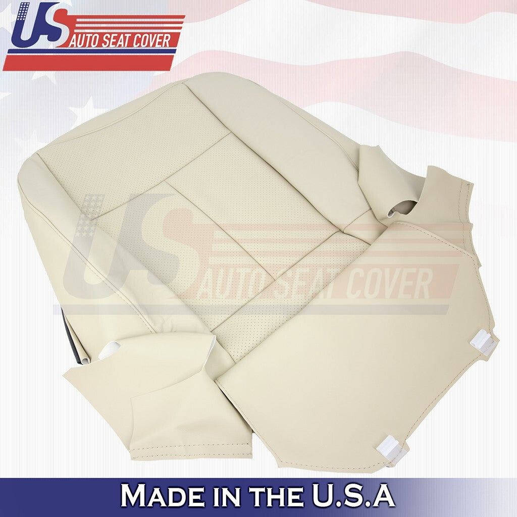 2005 to 2008 Fits Infinity FX35 FX45 Passenger Bottom Leather Seat Cover Tan