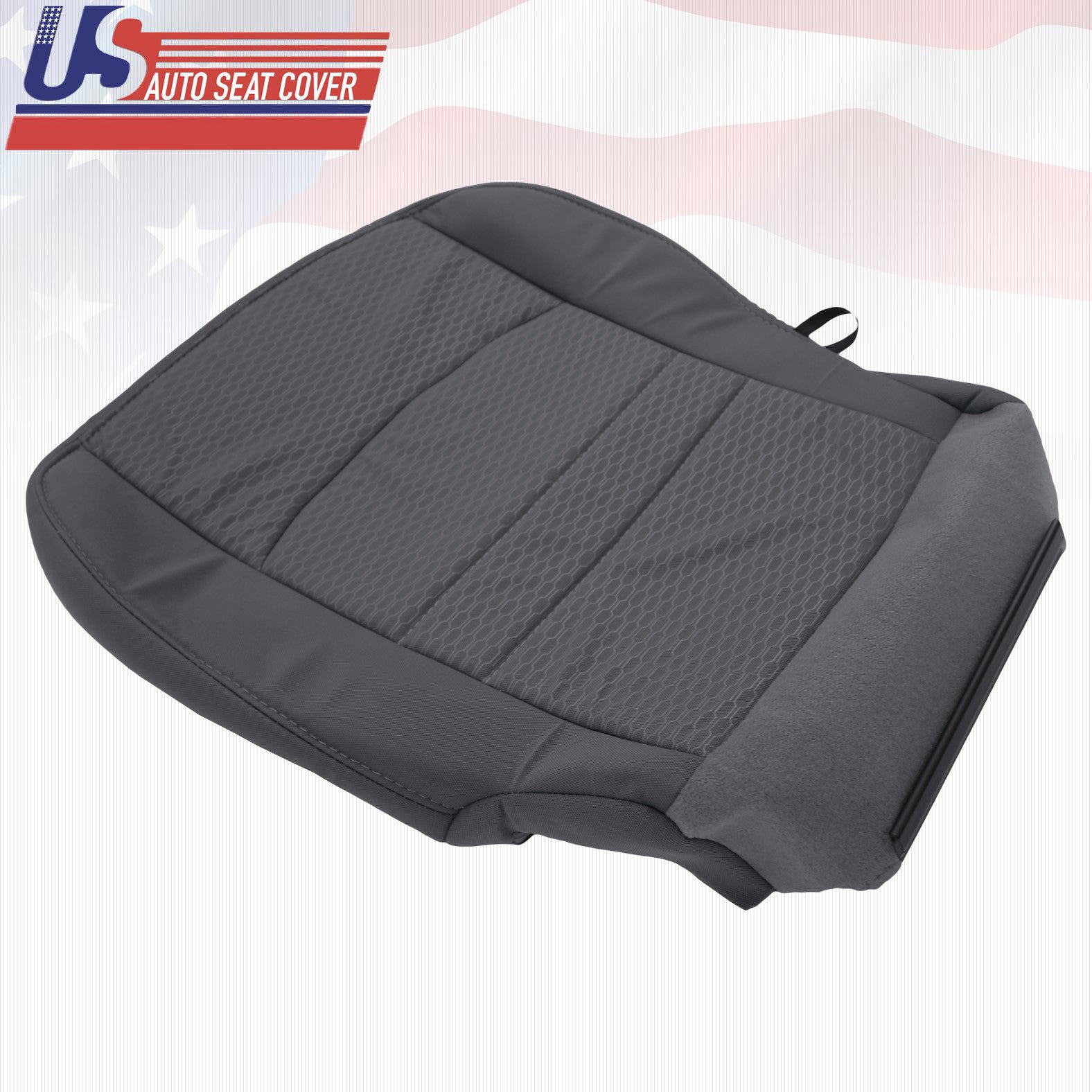 2013 2014 2016 2017 2018 Fits Dodge Ram 1500 2500 Bottom Gray Cloth Seat Cover