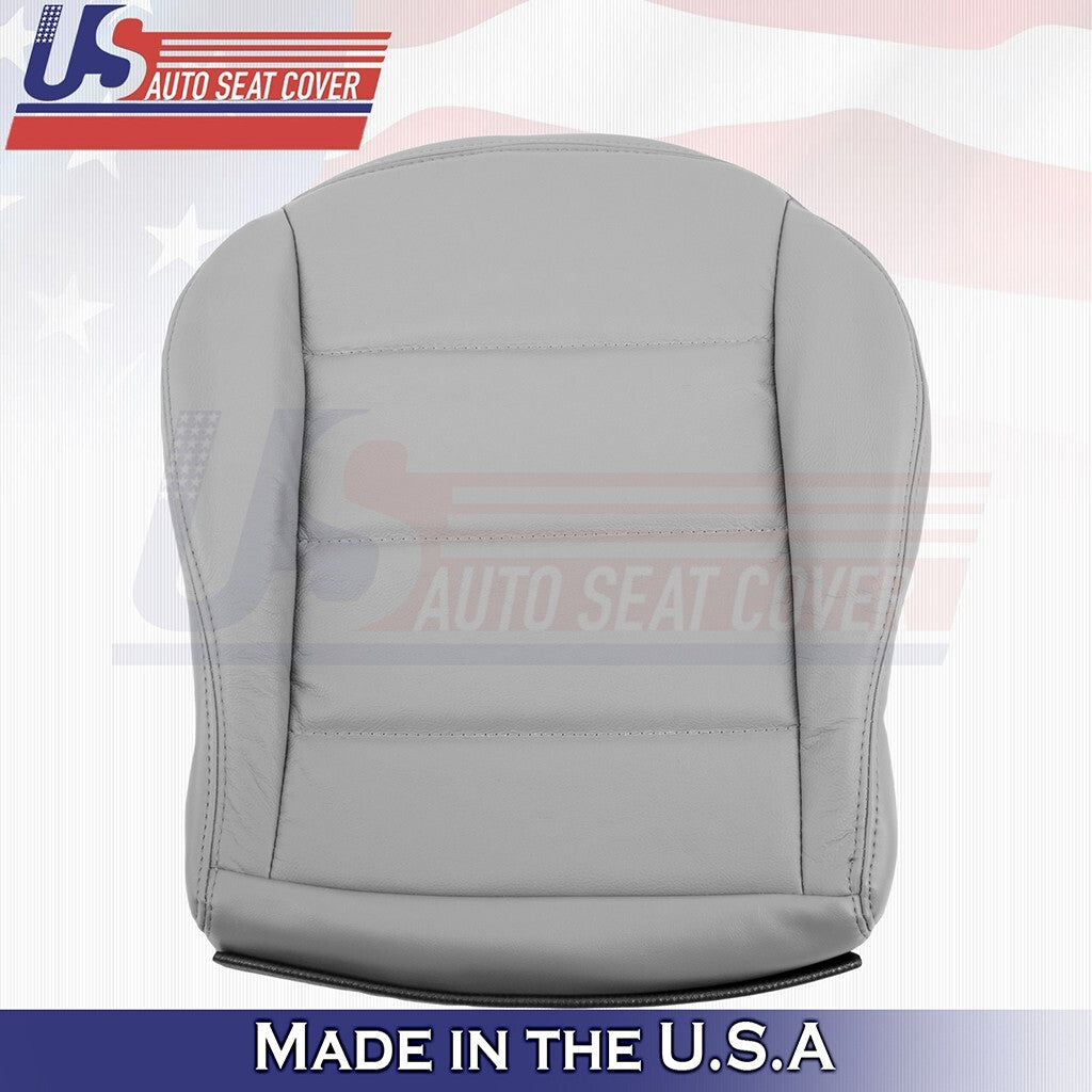 1999 to 2004 For Volkswagen Jetta Passenger Bottom & Top Leather Cover Gray