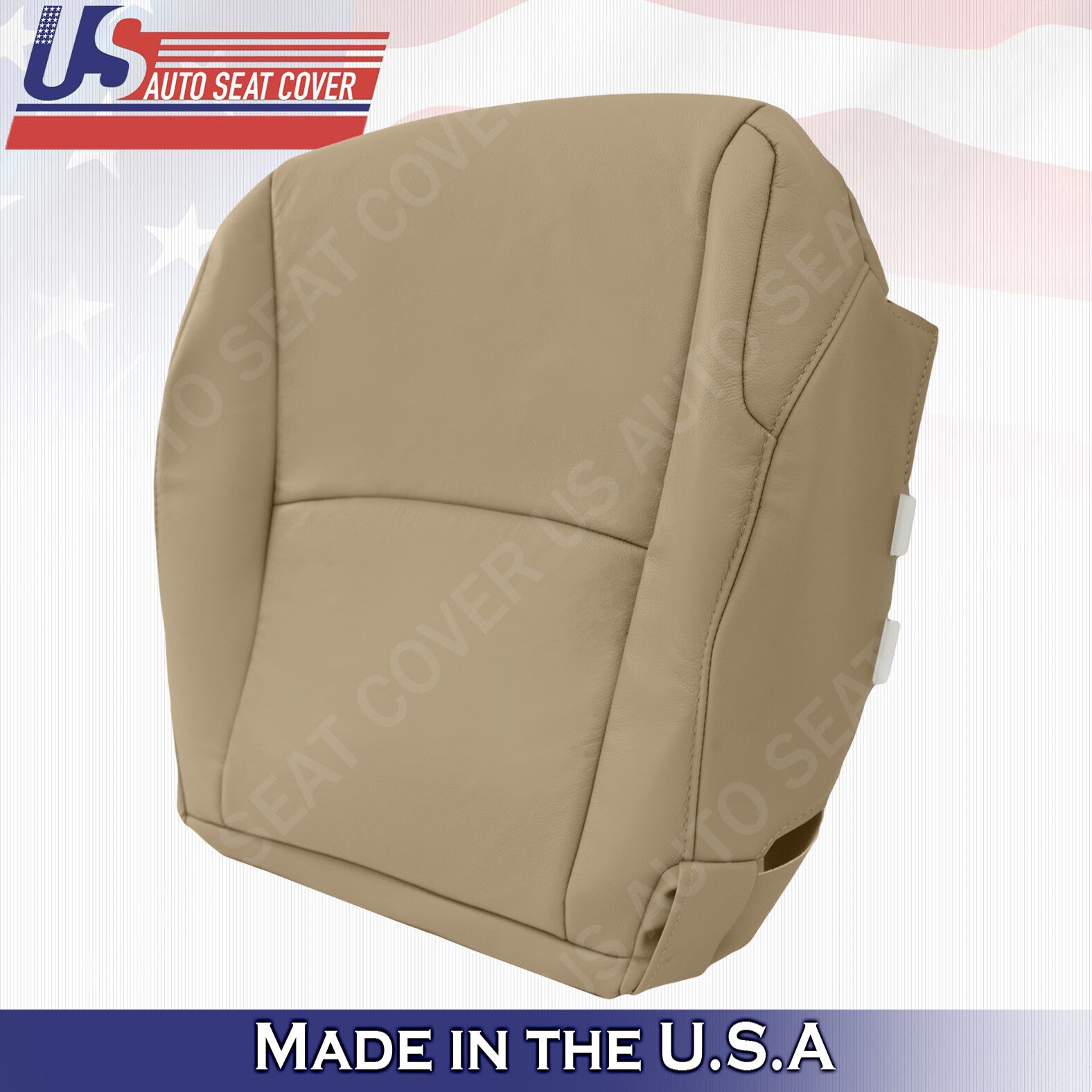 Leather Cover Fits 2010-2011-2012-2013-2014 Toyota 4Runner Driver Bottom In Tan