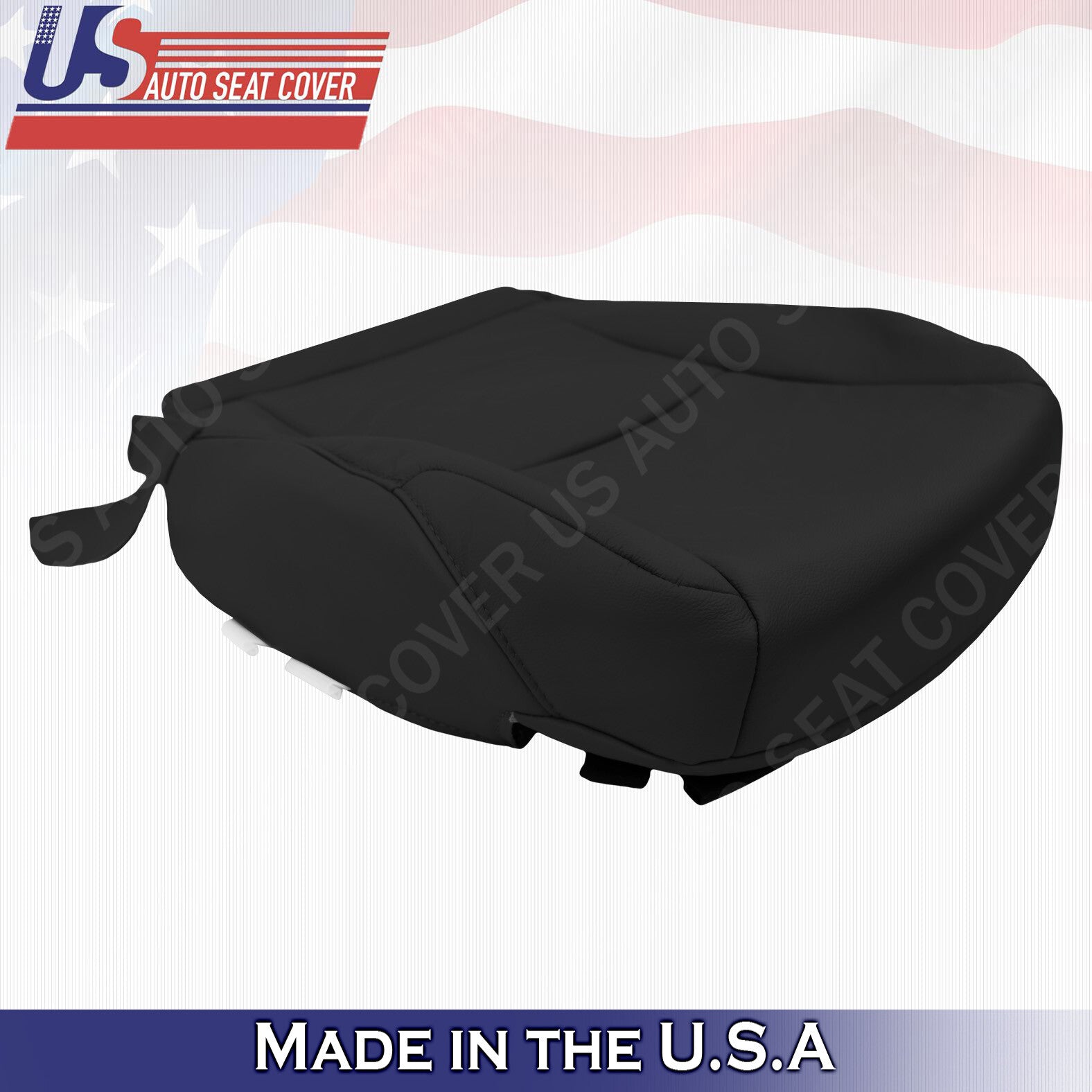 FITS 2010-2014 Toyota 4Runner Limited SR5 Base DRIVER Bottom BLACK Leather Cover