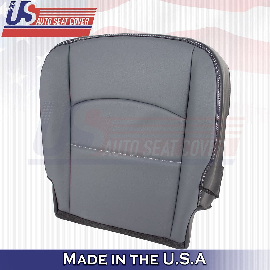 2019 to 2024 Dodge Ram ST Front Driver Bottom Vinyl Seat Cover Diesel Gray
