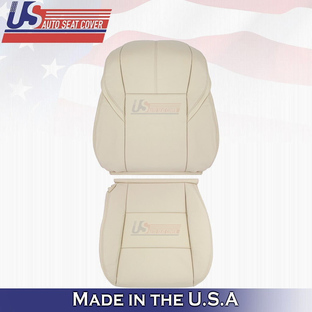 2013 to 2018 Fits Toyota Avalon XLE Front Set Tops &Bottoms Leather Cover Tan