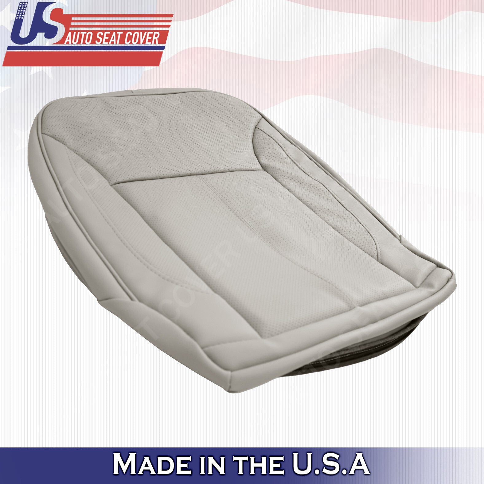 Mercedes Benz 2007-2012 For GL350 450 Base Front Bottoms Perf. Leather Gray
