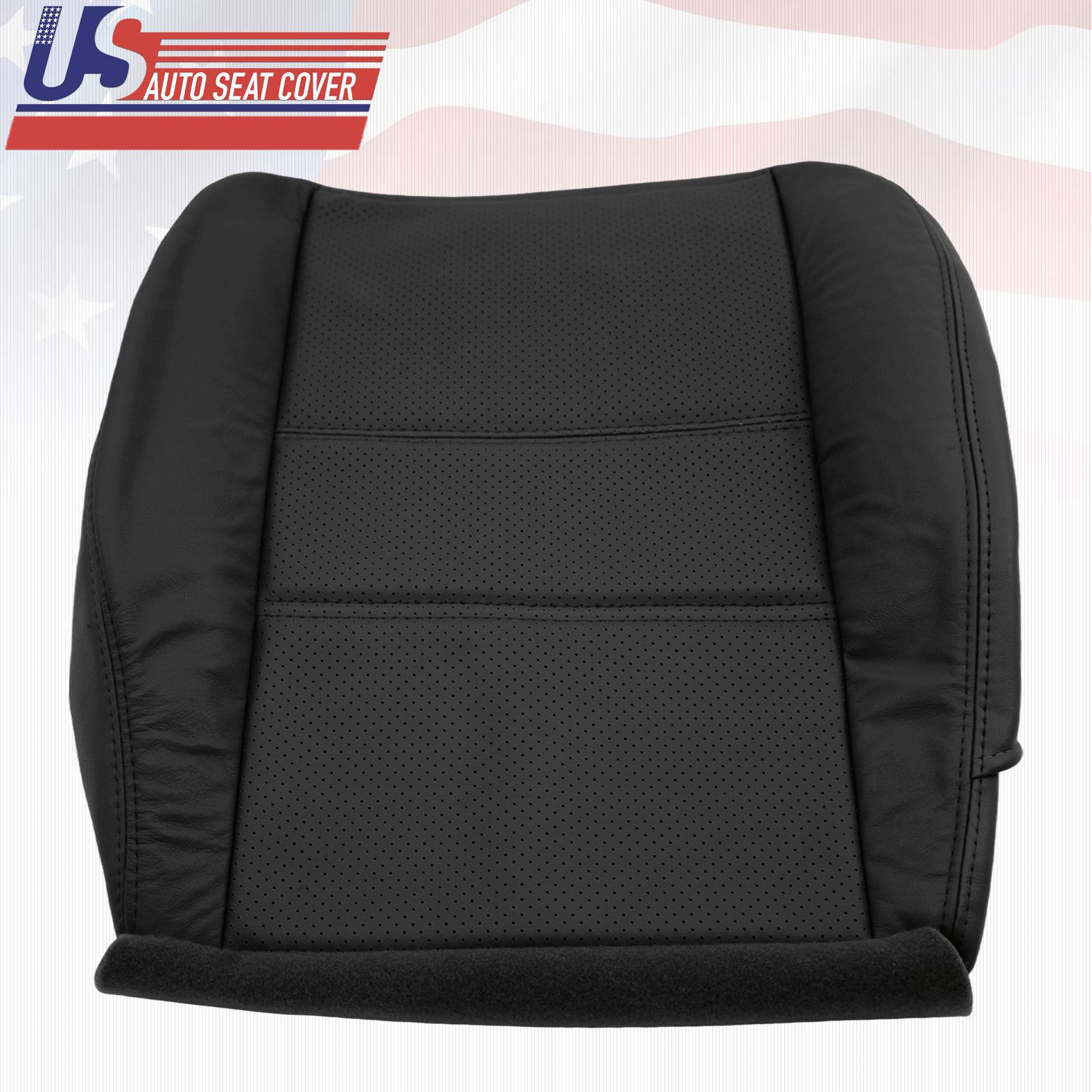 2001 2002 Driver & Passenger Bottom Leather Seat Cover Fits Nissan Pathfinder