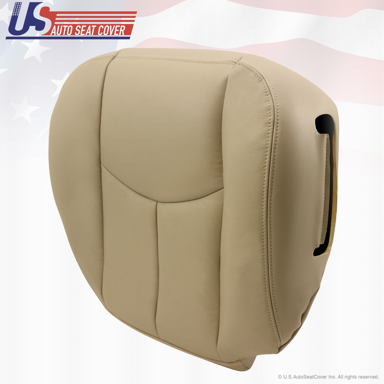 2003 -06 Tahoe Suburban Yukon Synthetic leather seat cover replacement Shale Tan
