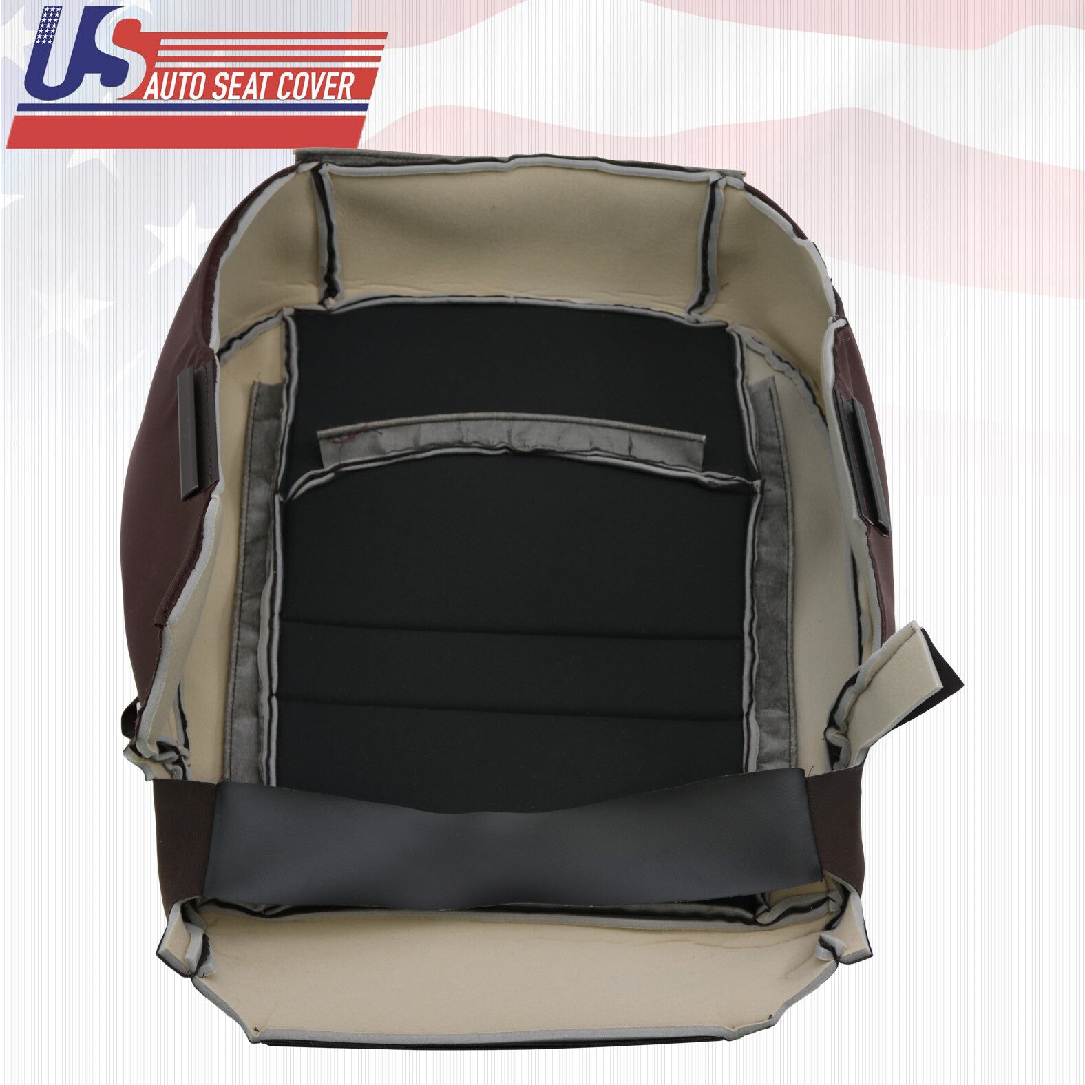 2016 2017 2018 Fits Dodge Ram SLT ST Driver Bottom Fabric Seat Cover In Brown