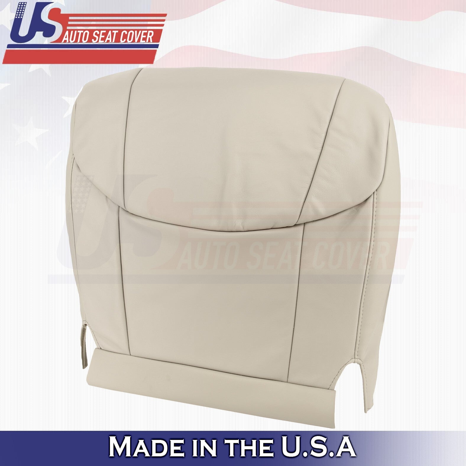 2011 2012 For Toyota Avalon Driver & Passenger Bottom Leather Seat Covers Tan