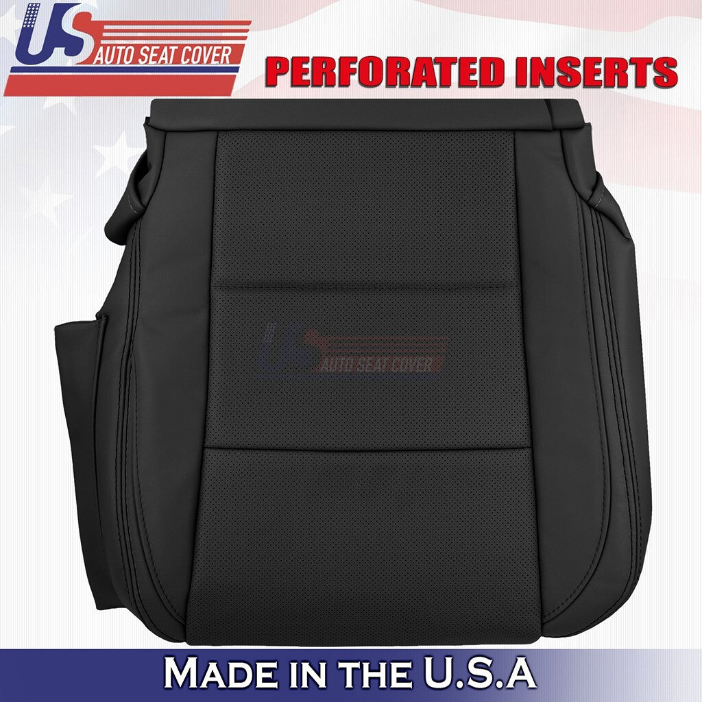2018 2019 2020 Fits Lexus GS350 Driver Bottom Leather Seat Cover Black