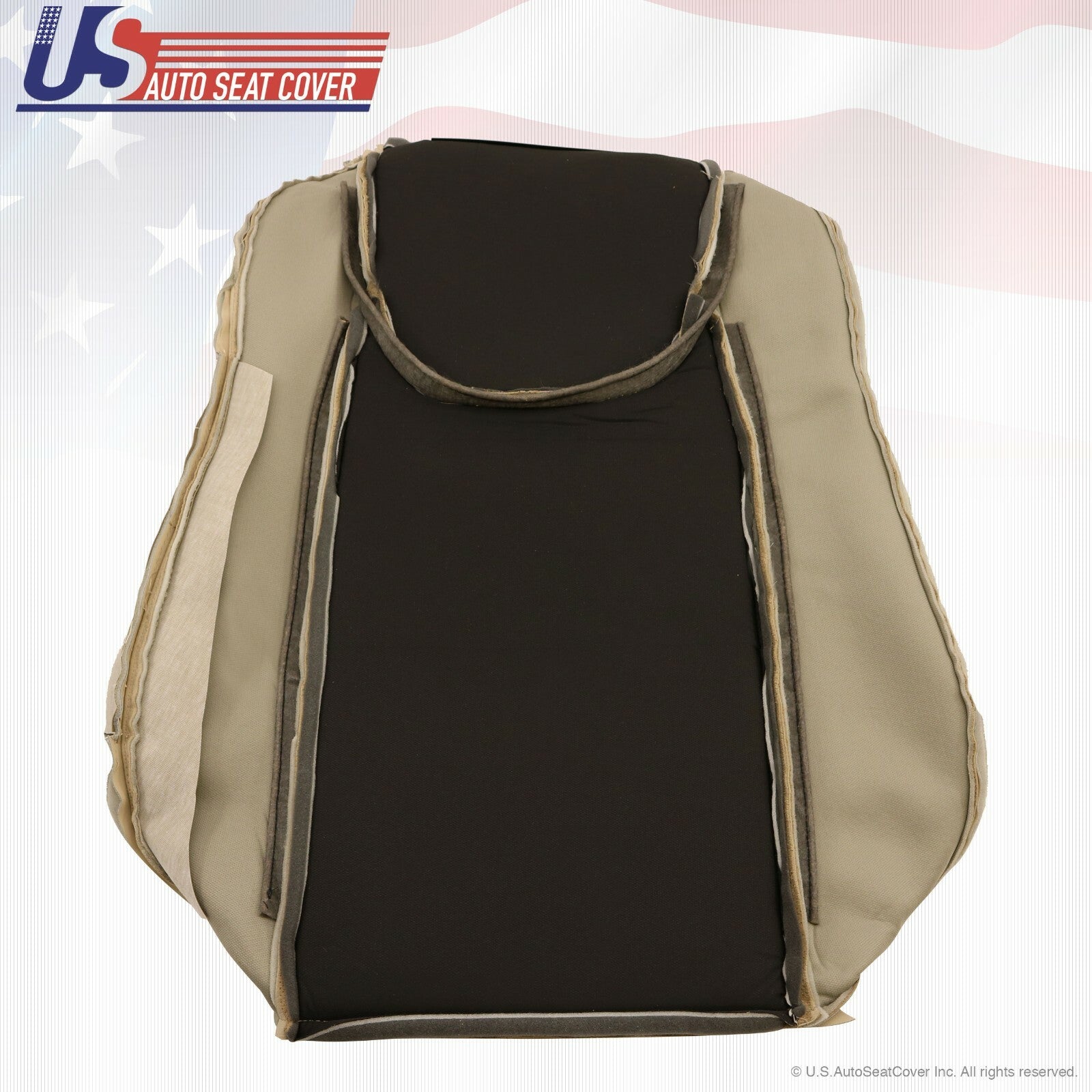 2010 to 2015 Fits Lexus RX350 RX450H Passenger Top Leather Seat Cover Tan