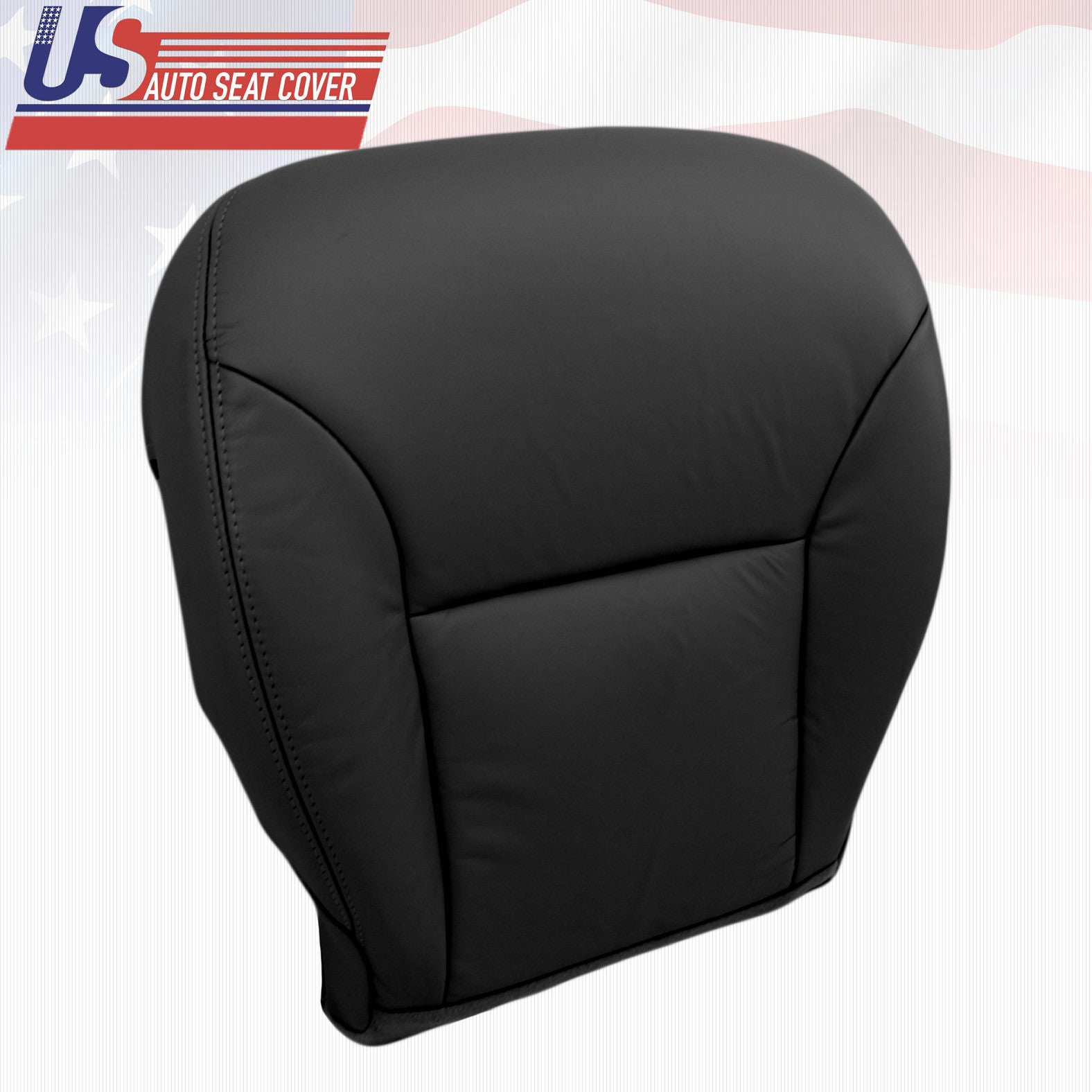 Fit 02 - 06 Lexus ES300 ES330 Driver Bottom Replacement Leather Seat Cover Black
