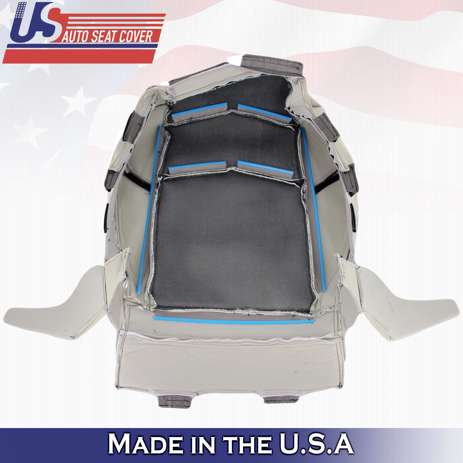 2015 to 2020 For Cadillac Escalade Passenger Side Bottom Leather Seat Cover Tan