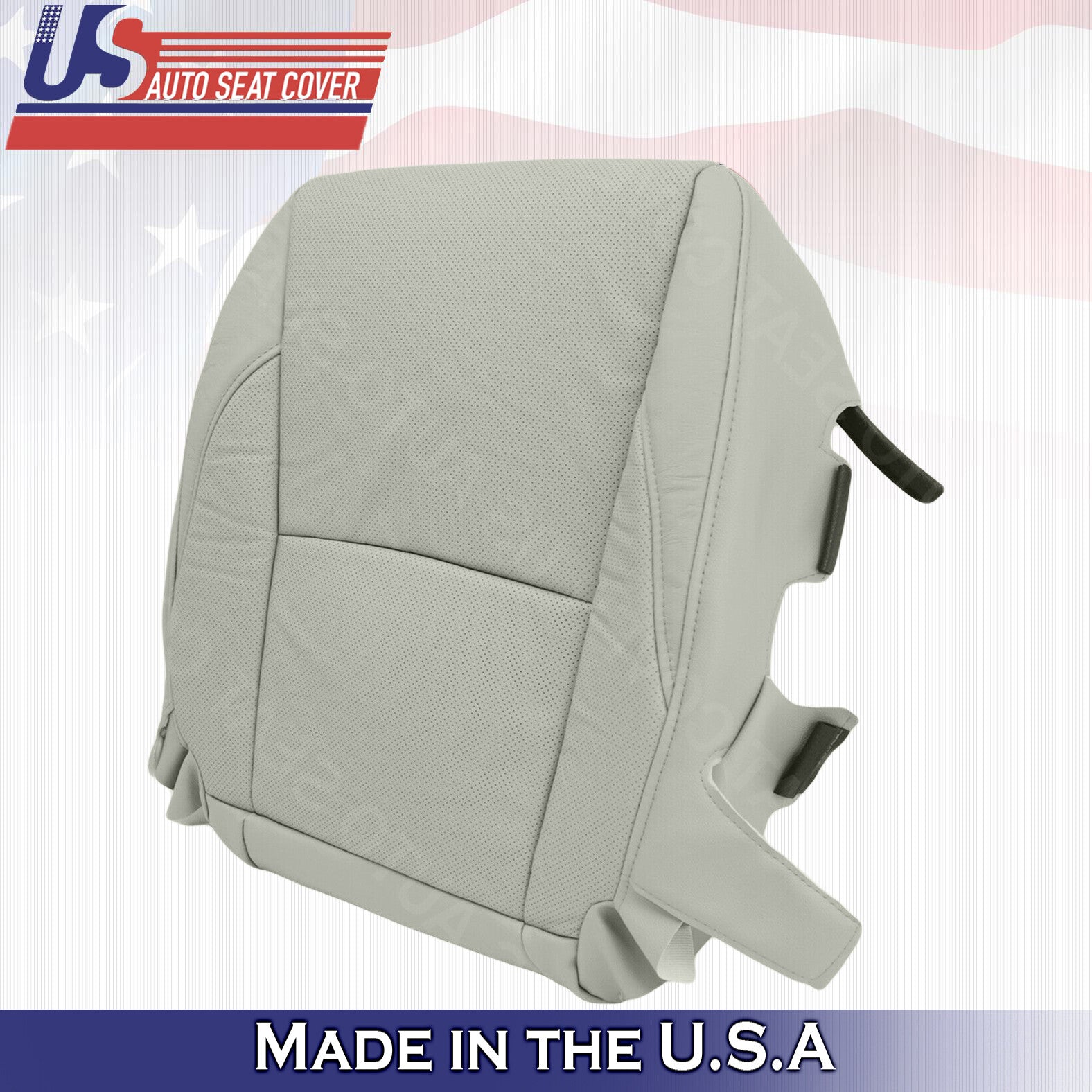 2010 2011 2012 For Lexus ES350 Passenger Side Bottom Leather Seat Cover Gray