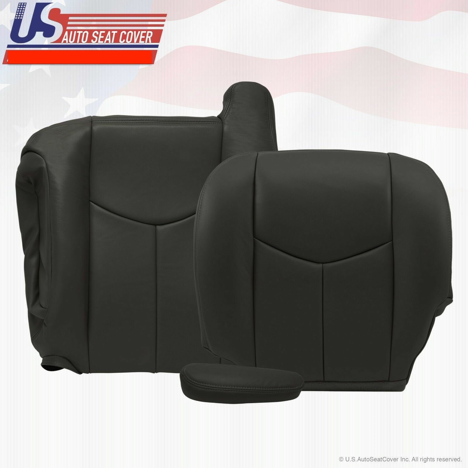 2003 To 2006 Chevy Silverado GMC Sierra 1500 2500 Upholstery seat cover DK Gray