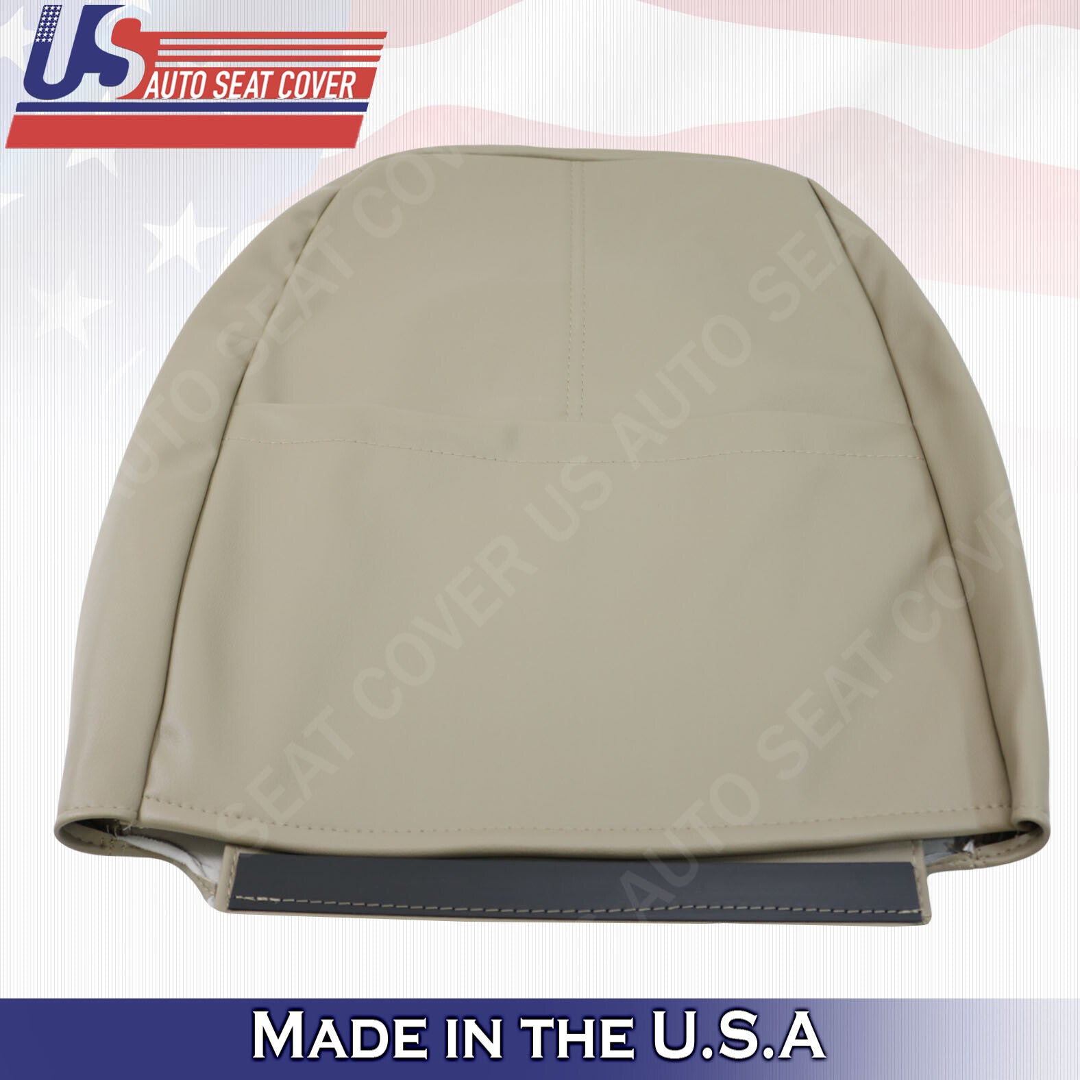 2002 TO 2005 Mercury Mountaineer Driver Top Perforated Leather Cover 2-tone Tan
