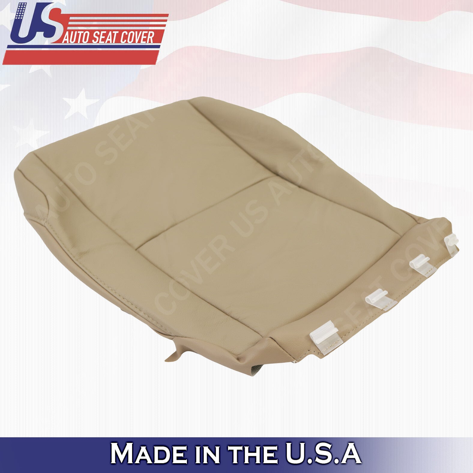 Leather Cover Fits 2010-2011-2012-2013-2014 Toyota 4Runner Driver Bottom In Tan
