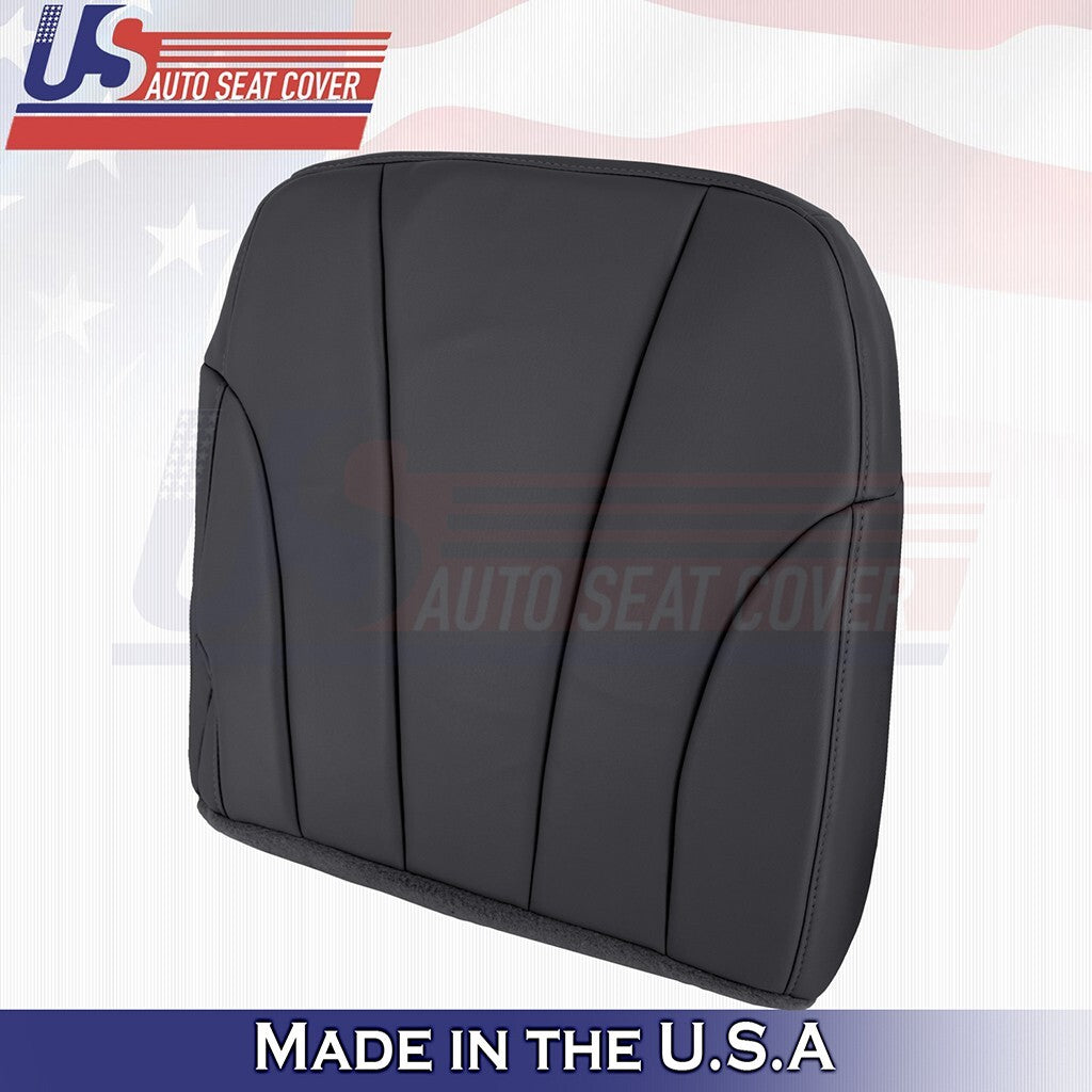 1999 to 2002 For Chevy Silverado WT Rear Passenger Bottom Vinyl Cover Dark Gray