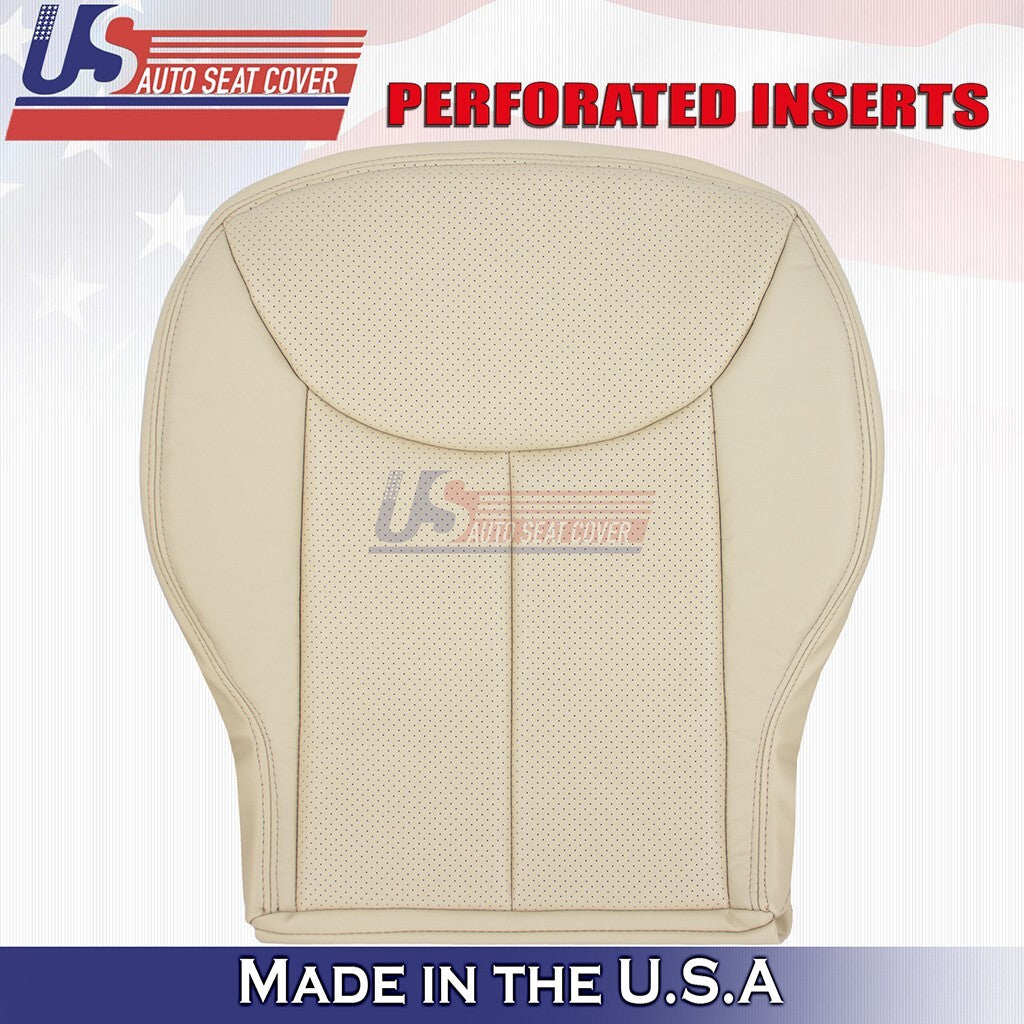 2006 2007 For Mercedes Benz SL500 Left & Right Bottoms Leather Cover Tan
