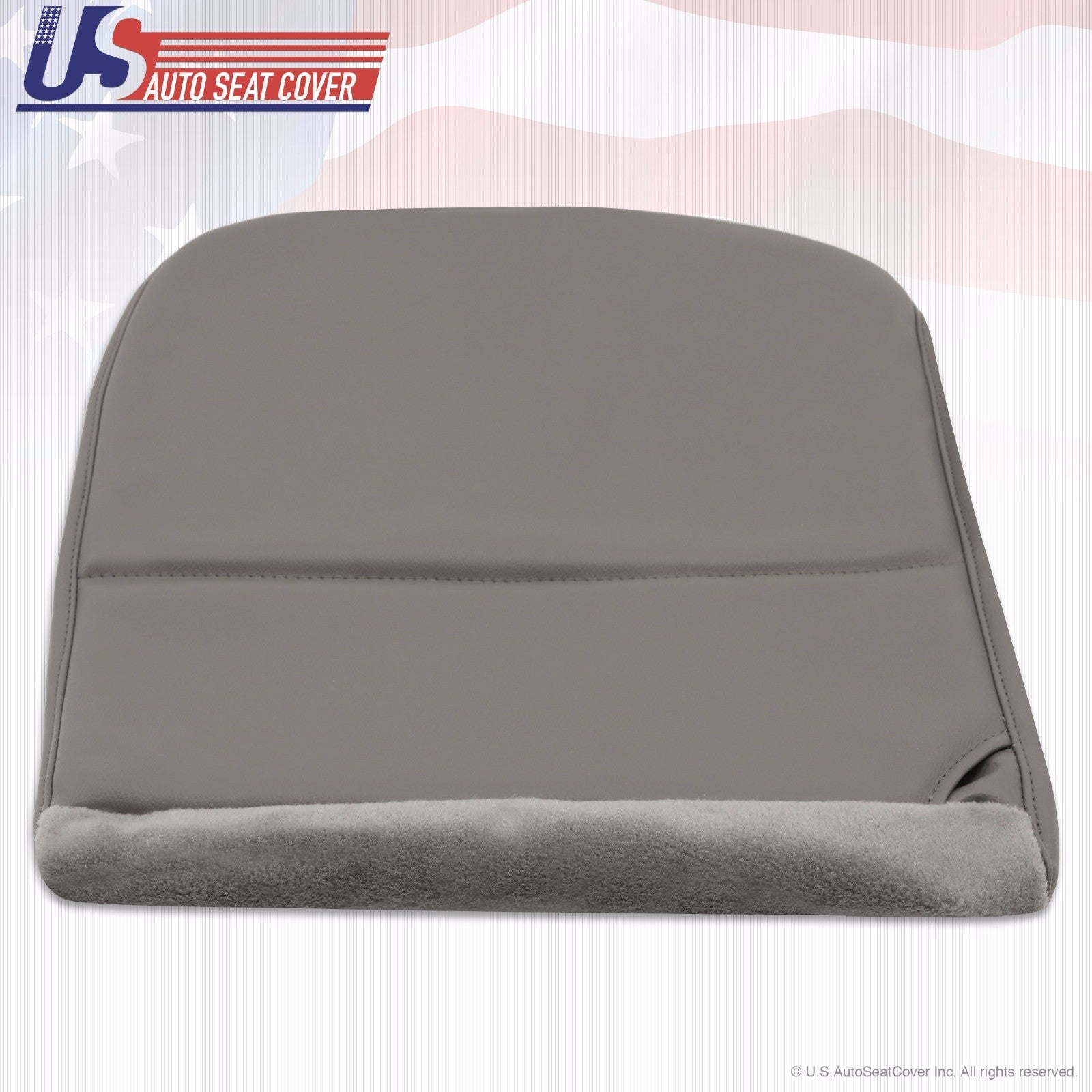 2010 Ford F250 F350 F450 F550 XL Driver Replacement Bottom Vinyl Seat Cover Gray