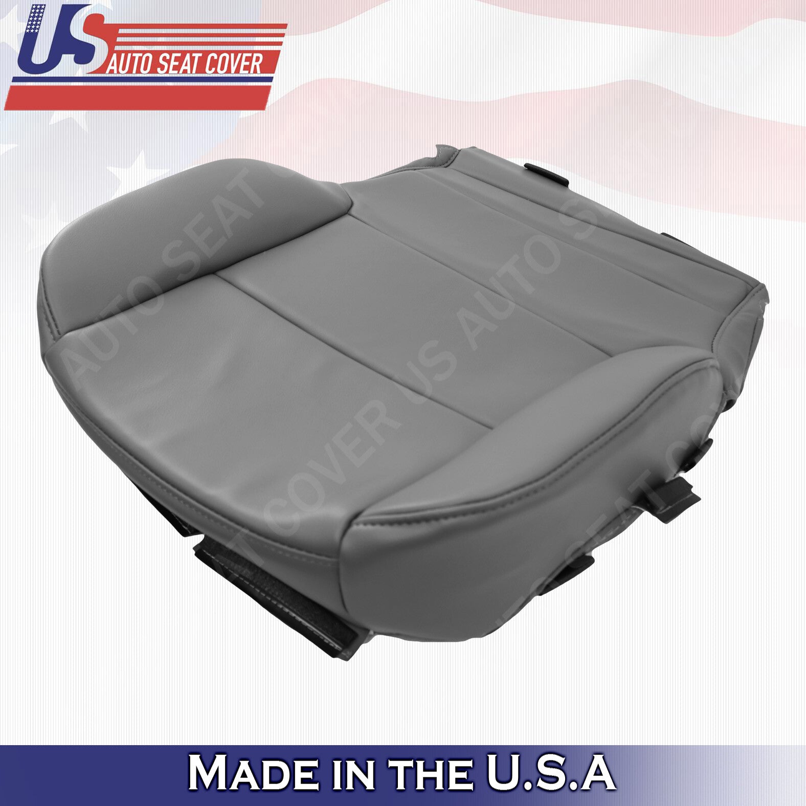 2014 2015 2016 2017 2018 2019 Fits GMC Sierra WT Driver Bottom Vinyl Cover Gray