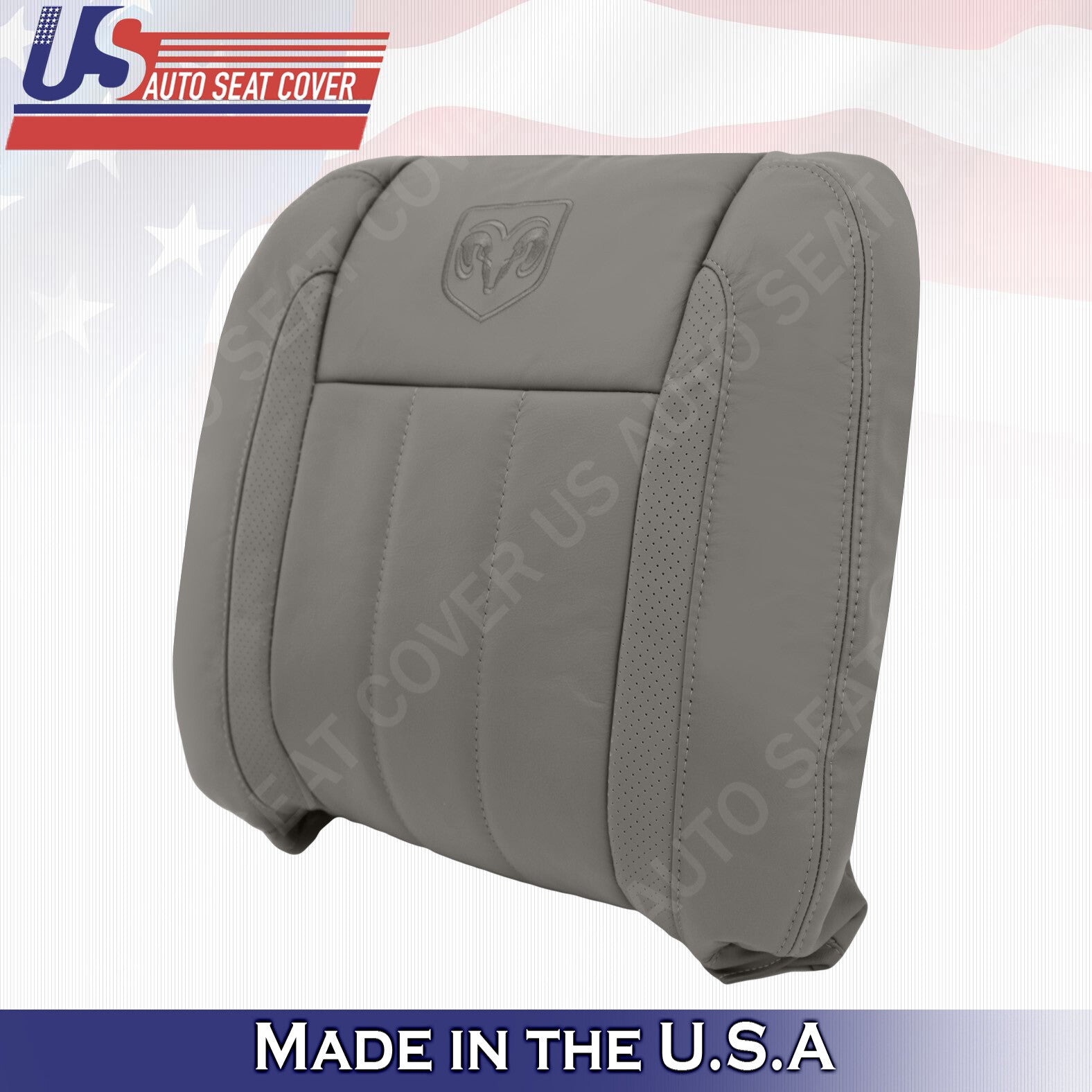 RIGHT TOP LEATHER Seat Covers Khaki 2006 2007 2008 2009 For Dodge Ram Laramie