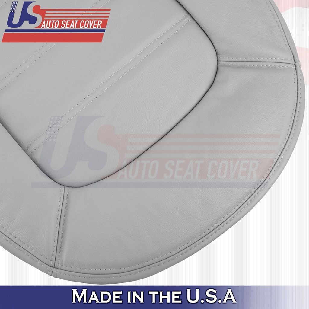 2002 to 2005 Fits Ford Explorer XLT Passenger Top Bottom Leather Seat Cover Gray
