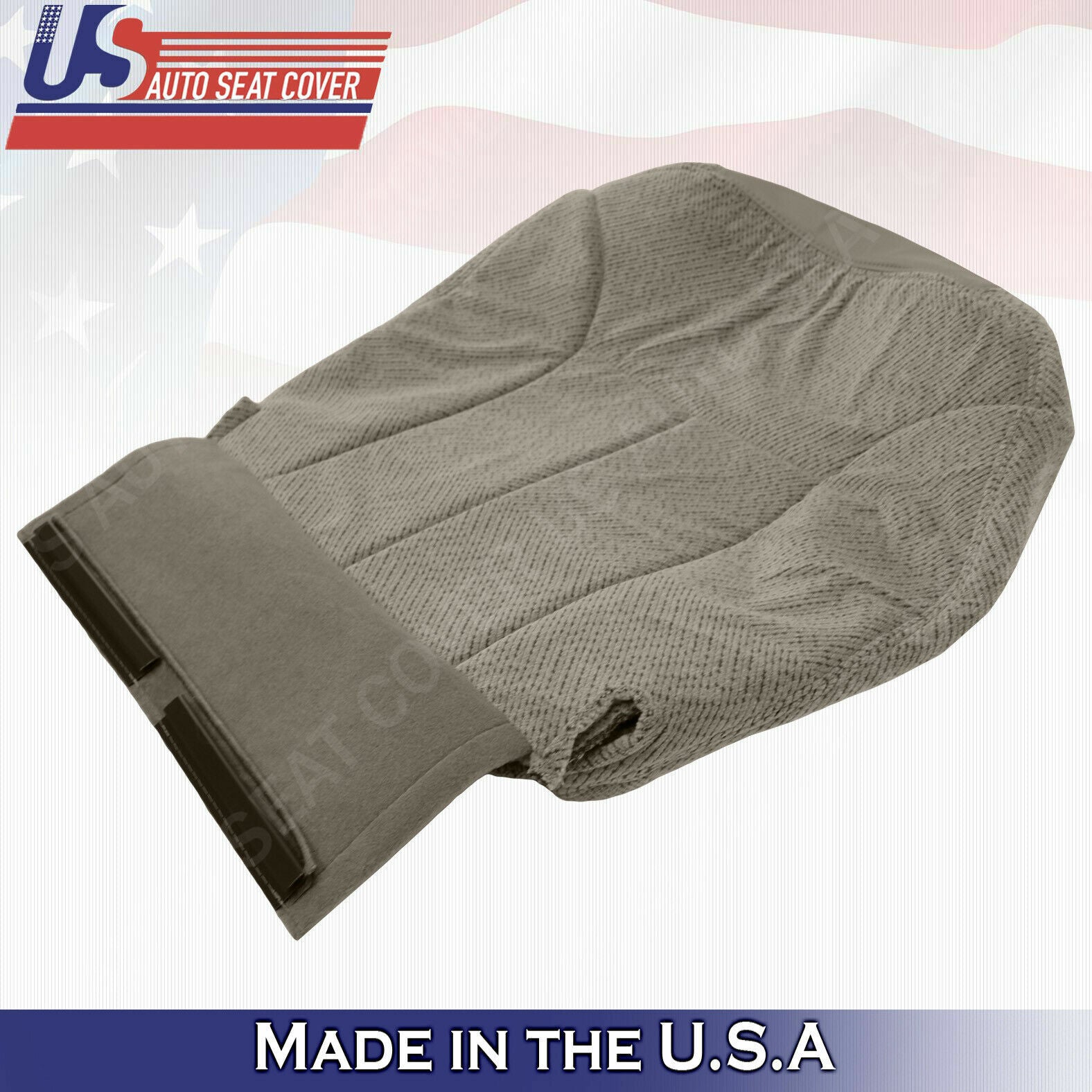 1995 to 1999 For Chevy Silverado Passenger side Bottom Cloth Seat Cover in Tan