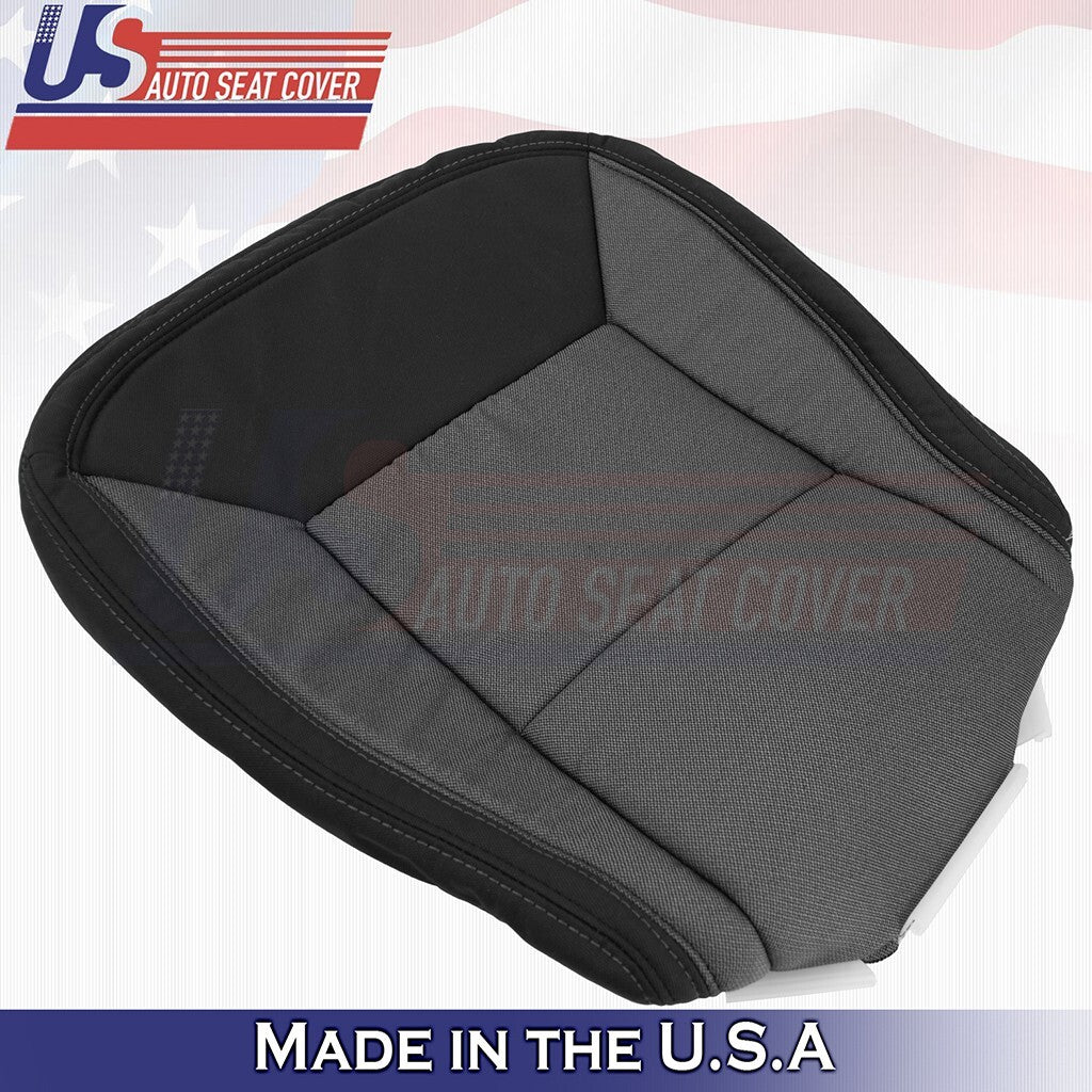 2018 to 2024 For Dodge Ram ProMaster 2500 Driver Lower CLOTH Seat Cover Gray