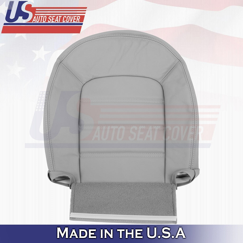 2002 to 2005 Fits Ford Explorer XLT Passenger Top Bottom Leather Seat Cover Gray