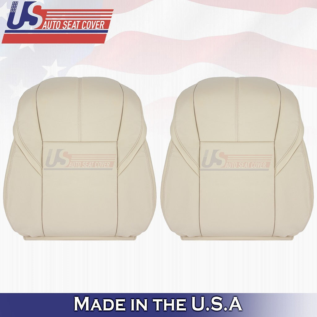 2013 to 2018 For Toyota Avalon XLE Driver & Passenger Tops Leather Cover Tan