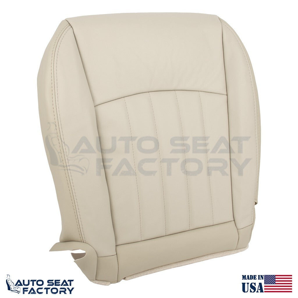 2014 -2017 Fits Infiniti QX50 Driver Passenger Bottom Wheat Vinyl Seat Covers