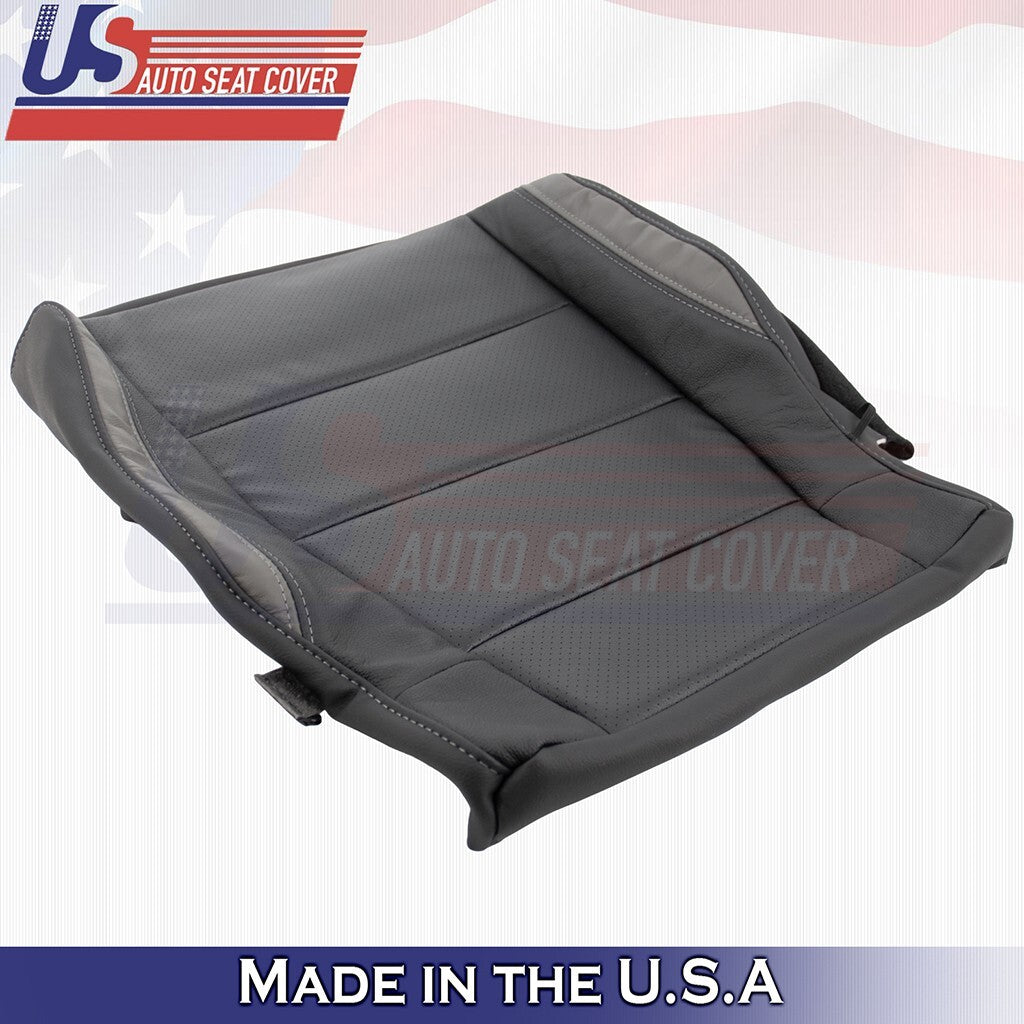 2019 2020 Fits Ford F150 Raptor Driver Bottom Perforated Leather Cover Black