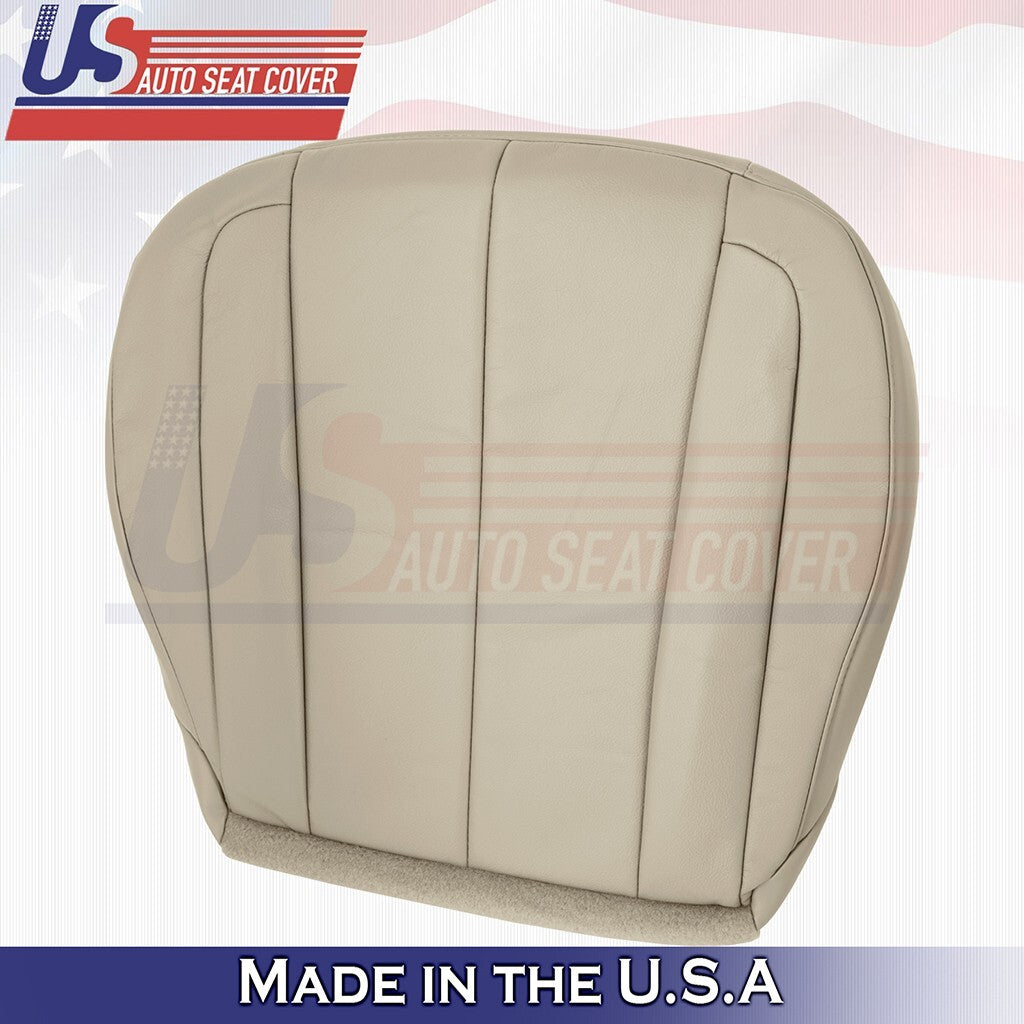 2000 to 2004 Fits Toyota Avalon Passenger Bottom Leather Seat Cover Ivory Tan